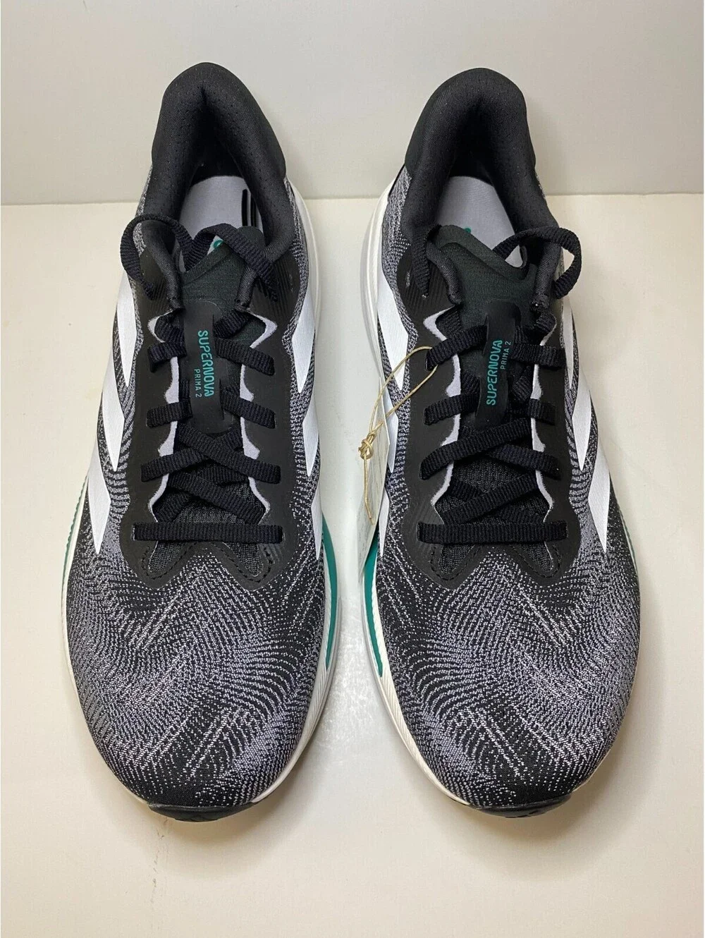 Adidas Supernova Prima 2 JS1887 Mens Sneaker US 8.5 Black White Running Shoes